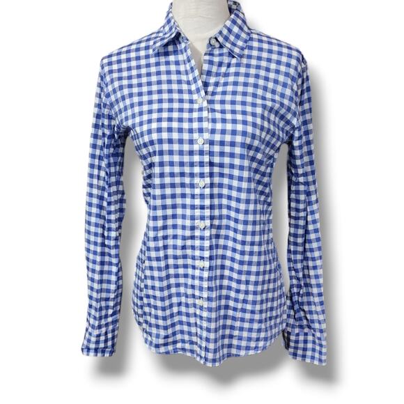 Banana Republic Gingham Soft Wash Shirt - Picture 1 of 4